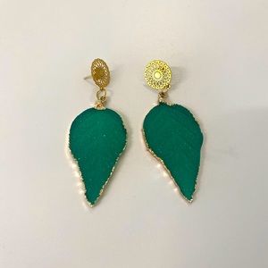 Leaf earrings